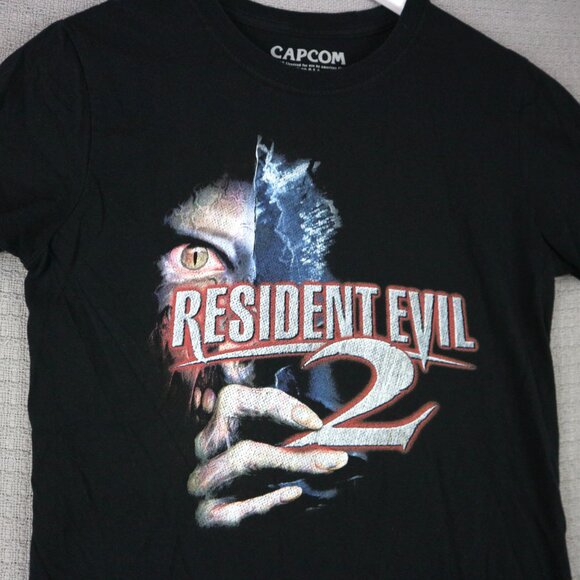 Resident Evil 2 Capcom Video Game Tee Mens Small - Picture 3 of 5